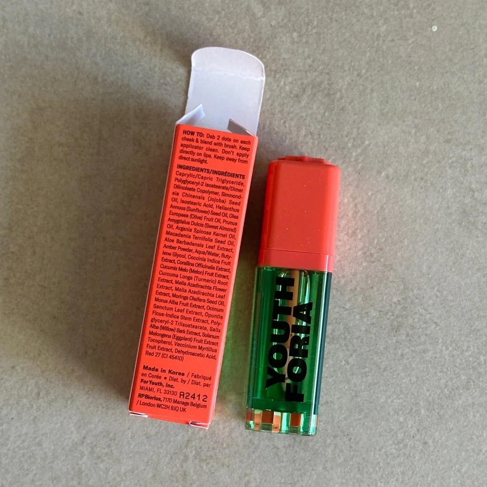 Youthforia BYO Blush - Color-Changing Blush Oil for a Natural, Custom Tint